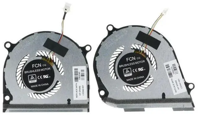 Main image of Replacement Laptop CPU & GPU Cooling Fan X360 15-DS 15-DR 15M-DR 15T-DR 15Z-DS L53542 L53541