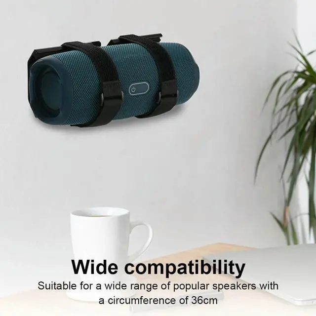 Alt view image 2 of 3 - Portable Speaker Holder Bike Speaker Holder Adjustable Strap Wireless Speaker Straps Mount for JBL Charge3/4/5 for JBl Flip4/5/6