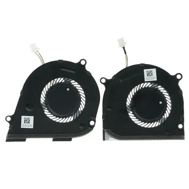 Alt view image 2 of 3 - Replacement Laptop CPU & GPU Cooling Fan X360 15-DS 15-DR 15M-DR 15T-DR 15Z-DS L53542 L53541