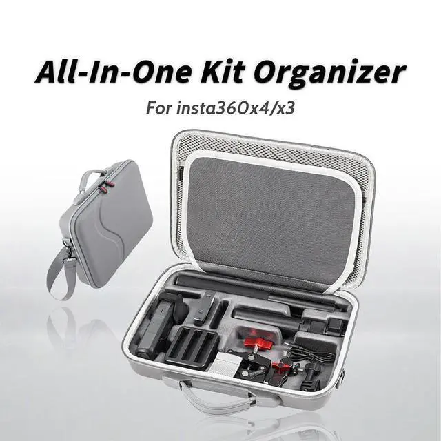 Alt view image 3 of 3 - Carrying Case Protective Case Shoulder Bag for X5 Camera and Other Accessories