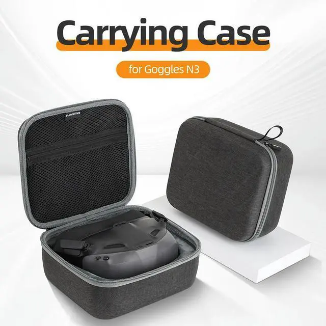 Alt view image 3 of 3 - Portable Carrying Case Travel Case Carry Bag for NEO GOGGLES N3 Organizer Bag