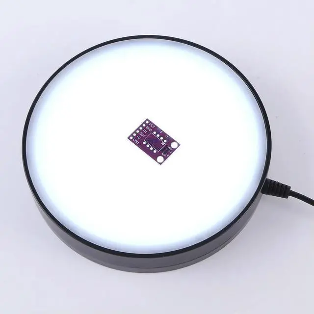 Alt view image 3 of 3 - Mobile Phone LED Illuminator LED Light Adjustable Brightness LED Ring Bottom Light Source Bottom Supplementary Light Source Lamp