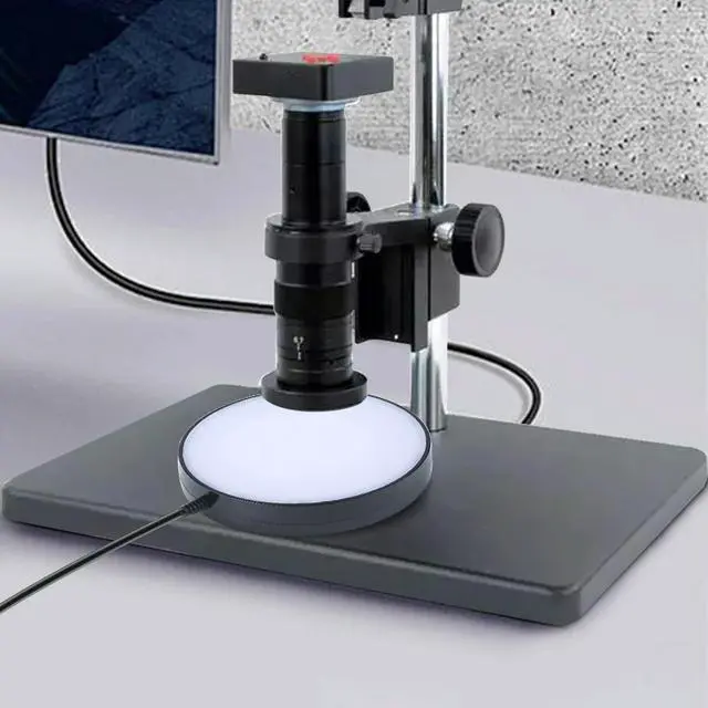 Alt view image 2 of 3 - Mobile Phone LED Illuminator LED Light Adjustable Brightness LED Ring Bottom Light Source Bottom Supplementary Light Source Lamp