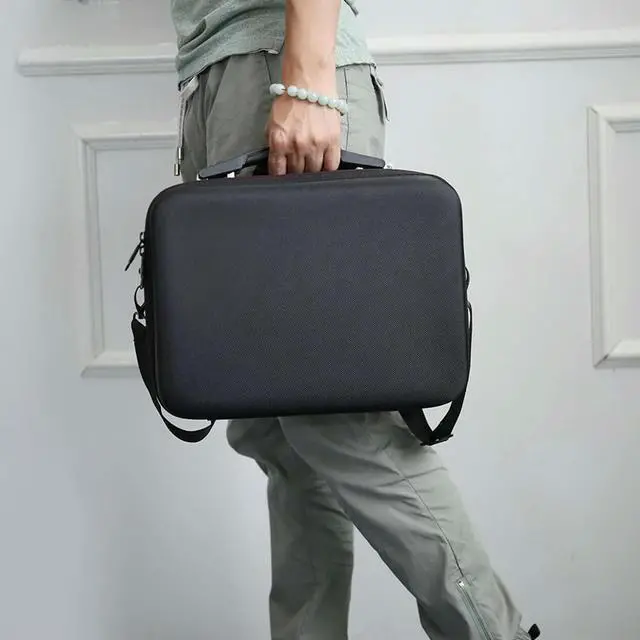 Alt view image 3 of 3 - Portable Travel Bag Shockproof Drone Bag Waterproof Large Capacity Bag Anti-Scratch With Shoulder Strap for Avata 2 Case