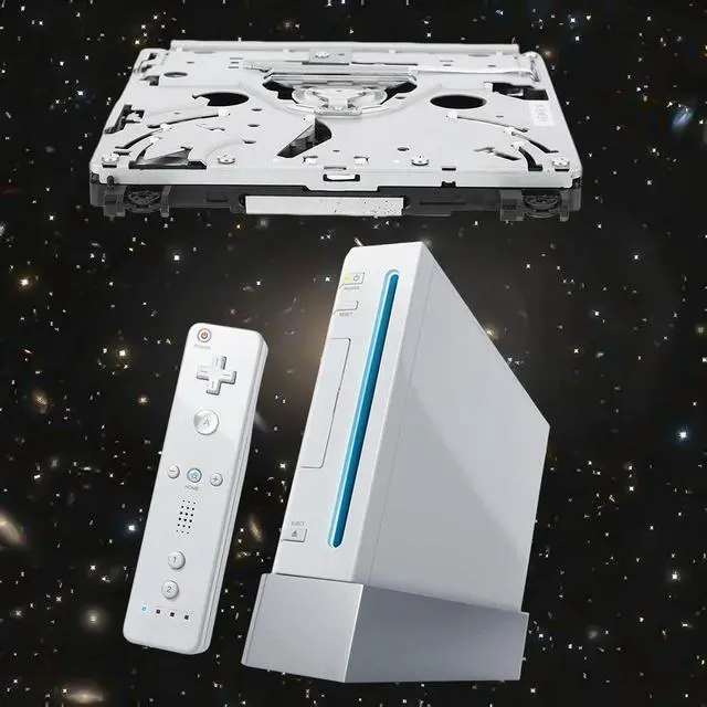 Alt view image 2 of 3 - For WII D2E Replacement DVD ROM Drive Disc Repair Part Reader Module Dual IC Cracking Optical Drive Optical Board