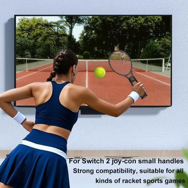 Alt view image 3 of 3 - 10 IN 1 Sports Accessories Bundle for Nintendo for Switch 2 Joy-Con Controller Sports Games Accessories Tennis Racket Golf Club