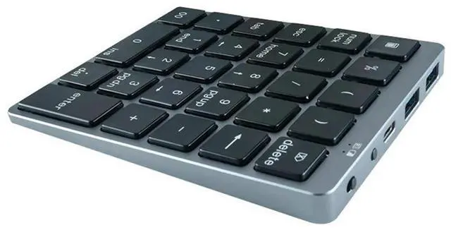 Alt view image 3 of 3 - Numeric Keypad Professional Digital Keyboard Bluetooth-Compatible Keyboard for Laptop Computer Notebook Keypad