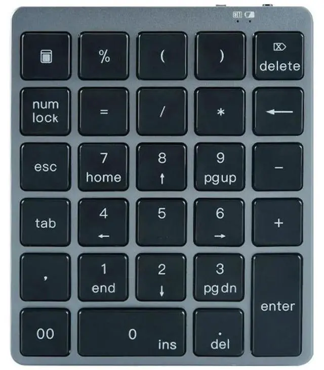 Main image of Numeric Keypad Professional Digital Keyboard Bluetooth-Compatible Keyboard for Laptop Computer Notebook Keypad