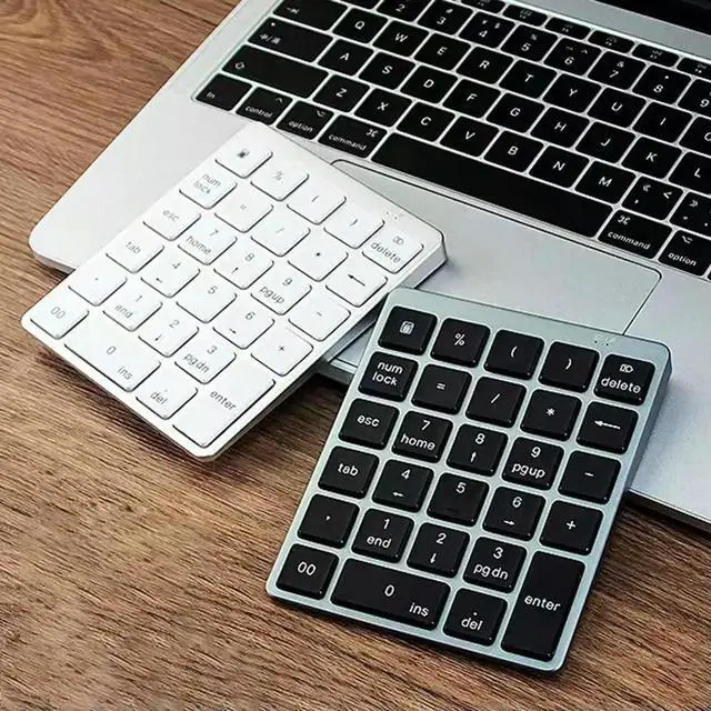 Alt view image 2 of 3 - Numeric Keypad Professional Digital Keyboard Bluetooth-Compatible Keyboard for Laptop Computer Notebook Keypad