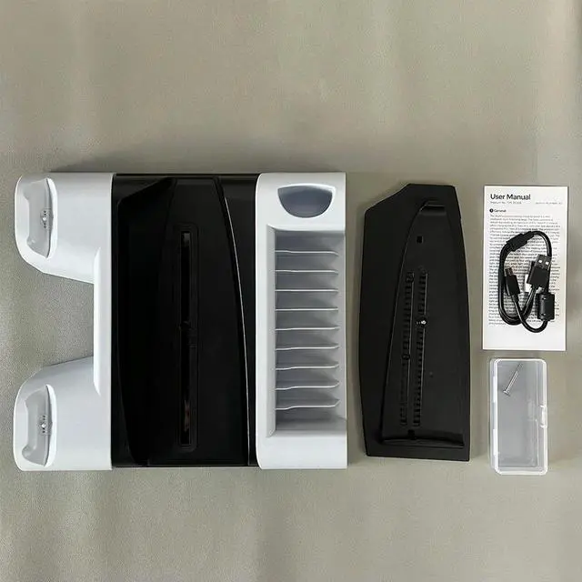 Main image of Vertical Cooling Station Stand for Pro/Slim/Console Charging Station Dock Vertical Cooler System Game Disk Organizer