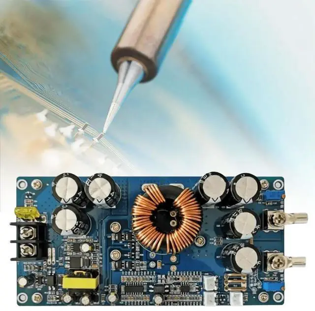 Alt view image 2 of 3 - DC-DC Step-Down Power Supply Converter Adjustable Solar Stabilizers Voltage Regulators DC 20V-70V