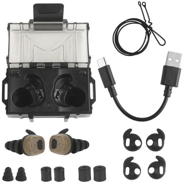 Main image of Bluetooth-Compatible 5.3 Wireless Earbuds 26dB Noise Reduction Noise Cancelling Earbuds USB Charging for Law Enforcement