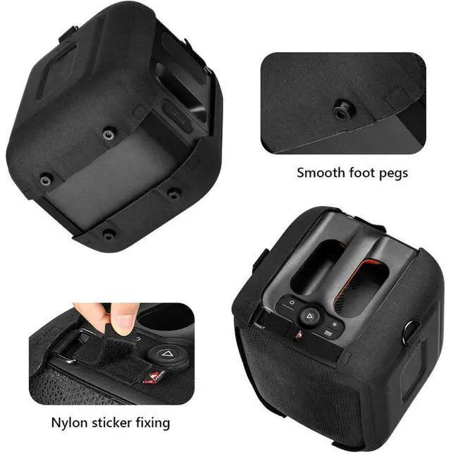 Main image of EVA Speaker Cover Anti Drop Protective Cover with Shoulder Strap and Base Support Feet for JBL Partybox Encore Essential Speaker