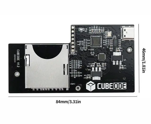 Main image of CUBEODE V1.2 Optical Drive Emulator Upgraded Plug and Play Game Console Optical Drive Emulator for NGC GameCube DOL-001&DOL-101