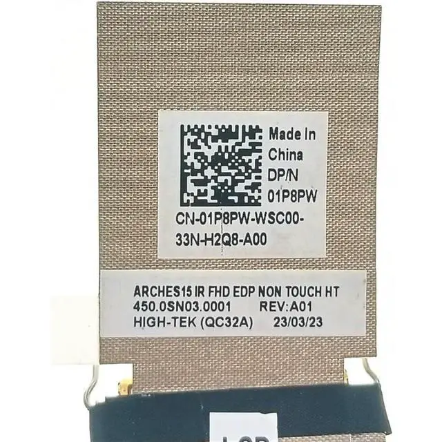 Alt view image 3 of 3 - FHD IR EDP Cable Camera Webcam Wire Line for Latitude 3591 /Precision 5540 01P8PW 1P8PW Laptop