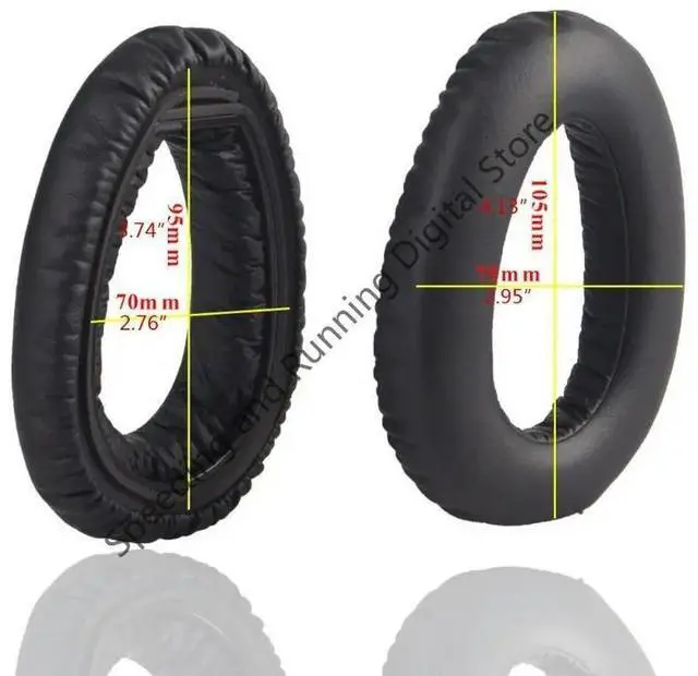 Alt view image 3 of 3 - Replacement Earpads Earmuff Ear Pads for Sennheiser PXC 550 / PXC 550-II MB 660 Headphones Earpads Ear Cover Cushions Ear Cups