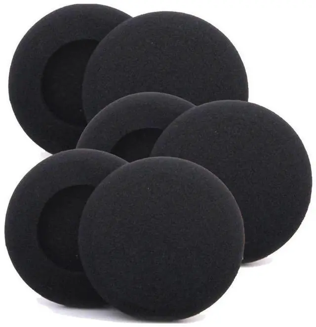 Main image of 10Pcs 50mm Soft Sponge Headband Headphone Pad Cushion Headset Cover Replacement