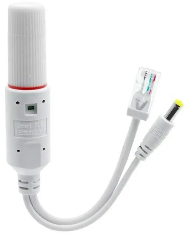 Alt view image 2 of 3 - 48V To 12V POE Spliter Adapter Waterproof Video And Power Adapter Cable IP Camera Splitter for IP Camera AP Voip Phone and More
