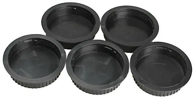Main image of 5Pcs Rear Lens Cap Plastic Dust Cover Lens Cover for EF ES-S EOS Series Lens