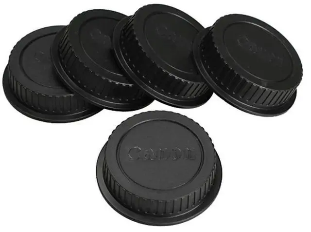 Alt view image 2 of 3 - 5Pcs Rear Lens Cap Plastic Dust Cover Lens Cover for EF ES-S EOS Series Lens