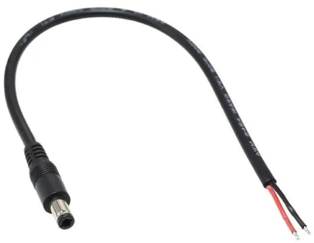 Alt view image 3 of 3 - DC Power Supply Cable 6.3x3.0mm to 2 Pin Cable wire Jack Charger charging Cord Extension Connector DIY for Computers Laptop