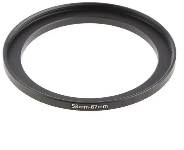 Main image of Camera Lens Filter Adapter Ring Step Up Ring l 58mm-67mm UV ND CPL Lens Hood