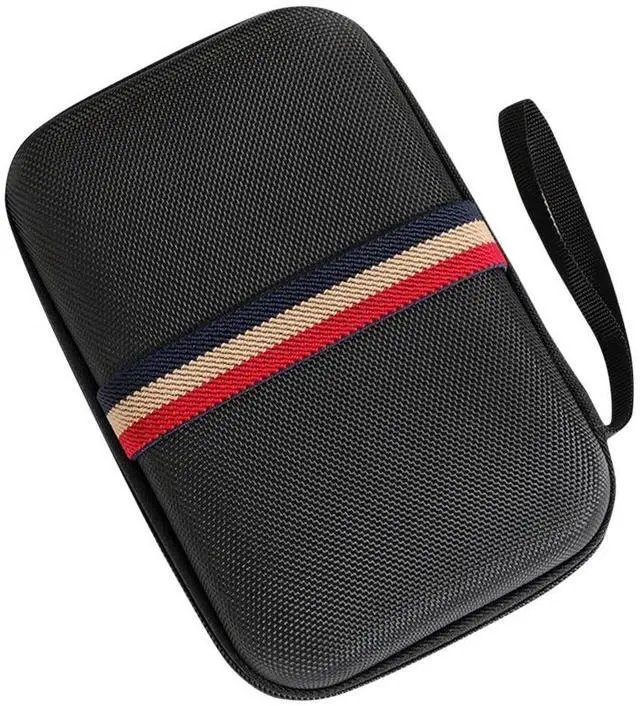 Alt view image 2 of 3 - Portable Carrying Case Shockproof Carrying Bag Anti-Scratch Zipper Handbag for Anbernic RG Cube Retro Handheld Game Console