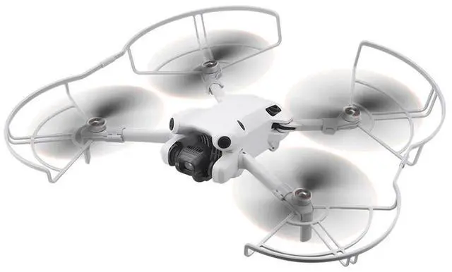 Alt view image 2 of 3 - Propeller Guard Quick Release Drone Wings Cover Anti-collision Propeller Protection Ring Guard for Mini 4 Pro Accessories