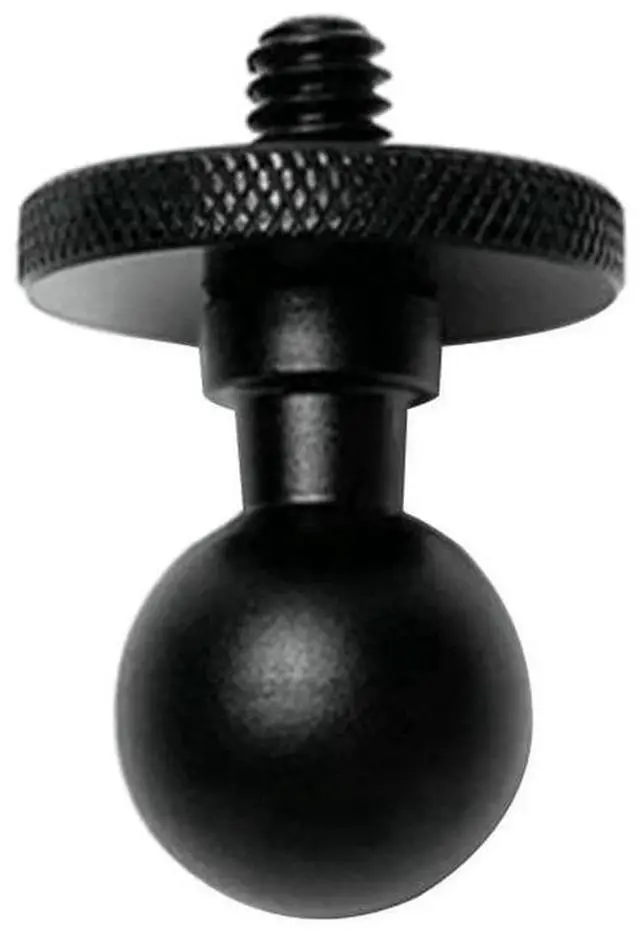 Main image of 17mm Ball Head Mount Adapter 1/4" Screw Super Clamp Clip for Motorcycle Bike Riding Extension Action Phone Camera Bracket