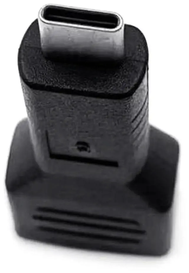 Alt view image 3 of 3 - 45W USB Type C Male Plug to Square Interface Female PD Charger Power Supply Converer Adapter for Laptop Thinkpads