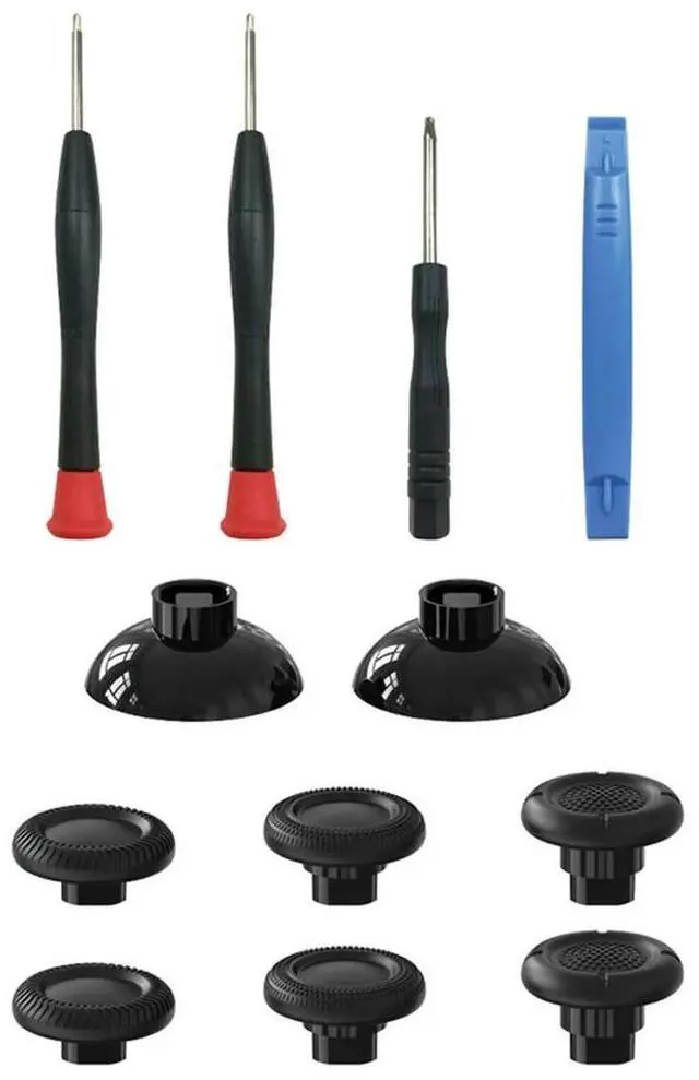 Main image of Black Thumbsticks Cover Anti-Slip Thumbstick Mushroom Cap Controller Accessories for /Switch PRO