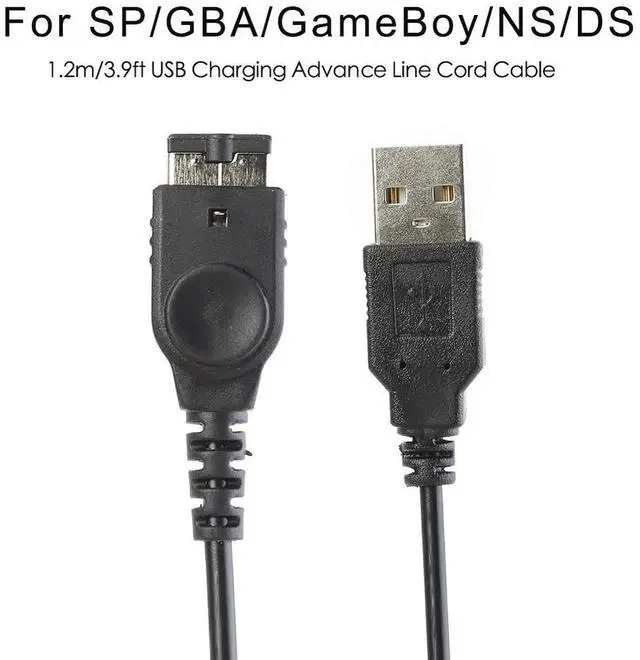 Alt view image 2 of 3 - USB Charger Hot Selling Charging Lead Cable Fit Games Accessories for Nintend DS NDS Gameboy Advance SP GBA SP