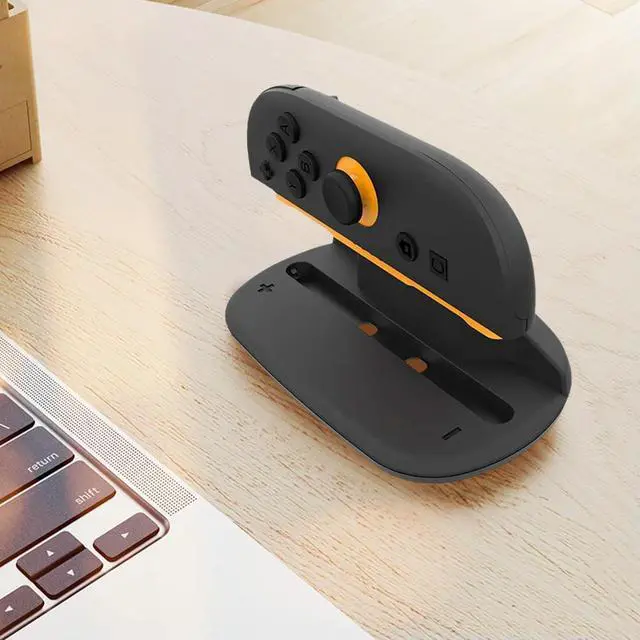 Alt view image 2 of 3 - 2PCS Mini Portable Mice Base Left+Right Controller Bracket Stand Holder Game Handle Case for Switch 2 Joy-Con Gaming Accessories
