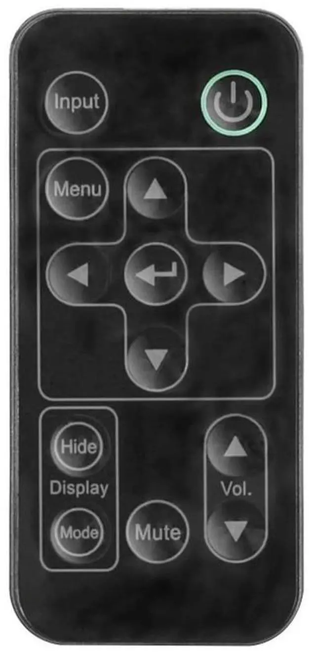Main image of Replacement Remote Control for Projector UF55 UF60 UF65 UF75 40wi 60wi UF55w UF65 UF75w UF70 UF70w Wireless Media Player