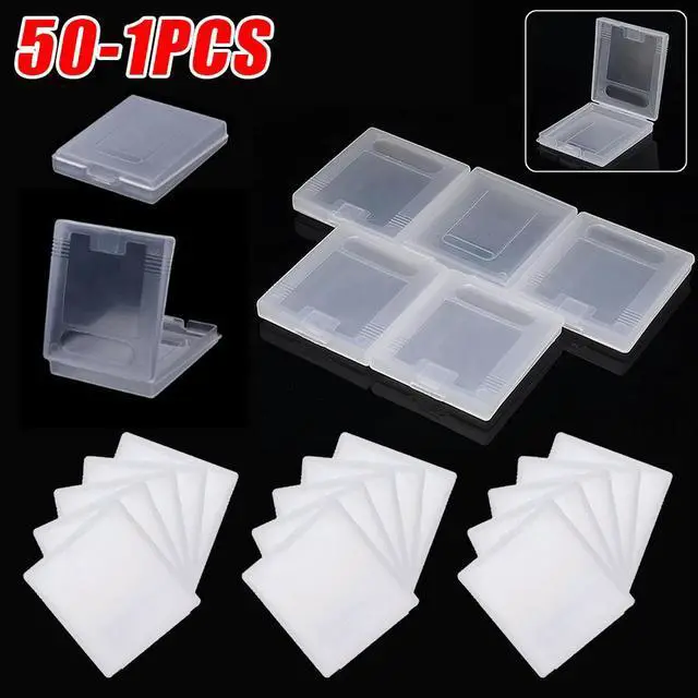 Main image of 5Pcs Dust Cover Protective Game Cartridge Case Box Transparent Anti Dust Cover for Nintendo Game Boy Color Pocket GBC GBP