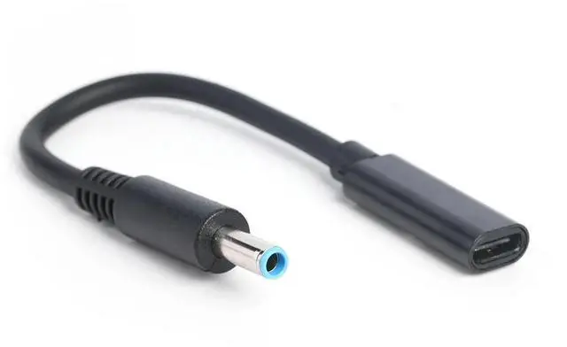Main image of PD USB Type C Female to 4.5x3.0mm DC Jack Charger Adapter Cable for Laptop