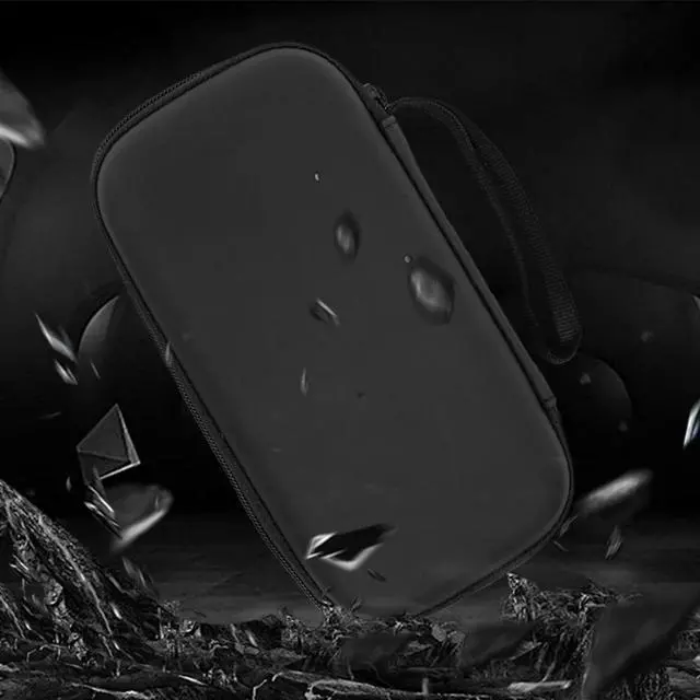 Alt view image 3 of 3 - For Anbernic RG406H Travel Carrying Case Shockproof Handheld Game Console Case Bag Anti-scratch Protective Travel Case