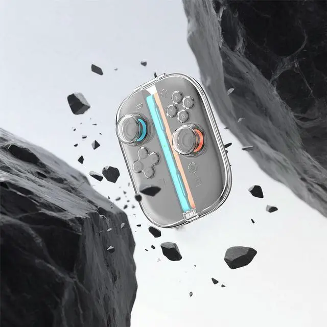 Alt view image 3 of 3 - Clear Protector Shell Magnetic Buckle Game Controller Cover Shockproof Console Box for Switch 2 Accessories