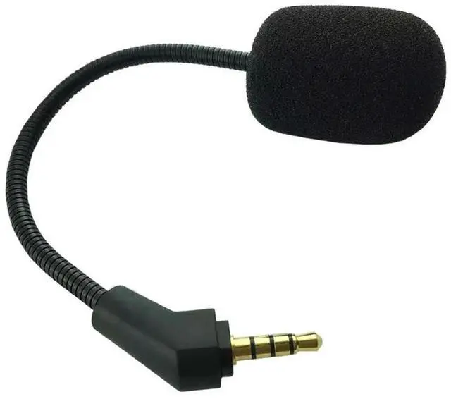 Alt view image 3 of 3 - Replacement 3.5mm Game Mic Detachable Microphone Boom For ROG Theta 7.1 Gaming Headsets Headphones
