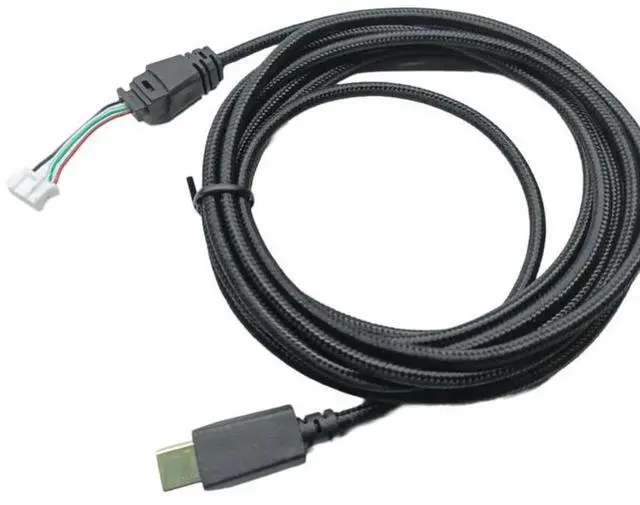 Alt view image 2 of 3 - For ROG Delta / ROG Delta S USB-C Gaming Headset Cord Aux Wire Headphone Cable Line