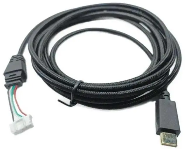 Alt view image 3 of 3 - For ROG Delta / ROG Delta S USB-C Gaming Headset Cord Aux Wire Headphone Cable Line