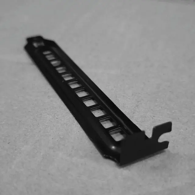 Main image of Small Computer PC Case PCI Baffle Graphics Card Slot Cover Heat Dissipation Plate for Office Caring Computer Supplies