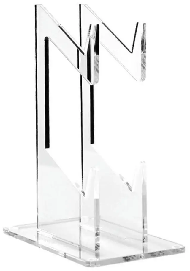 Main image of Double-deck Gamepad Holder Space Saving Acrylic Game Controller Bracket Mount Accessories Gamepad Headset Stand for PS4/PS3/Xbox