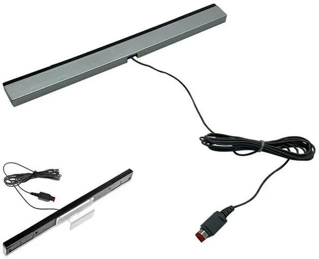 Main image of Wired Infrared Ray Sensor Bar with Extension Cord Video Game Sensor Bar Wired Remote Sensor Bar for Nintendo Wii Wii U Console