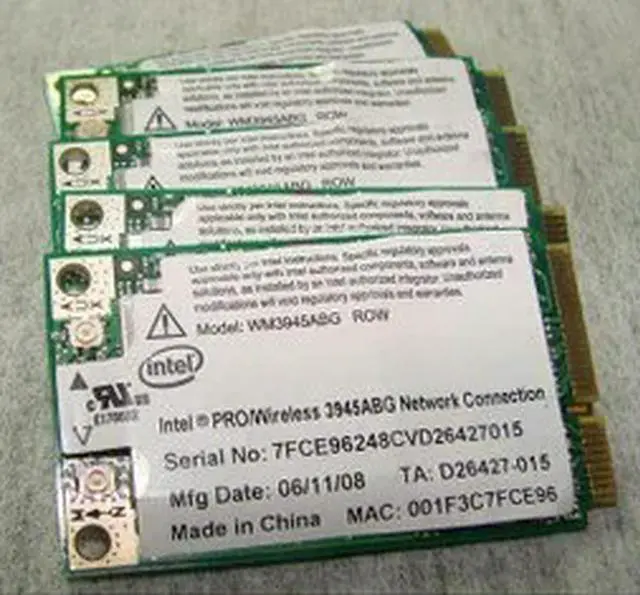 Main image of For 3945ABG pci-e 54m notebook built-in wireless network interface card