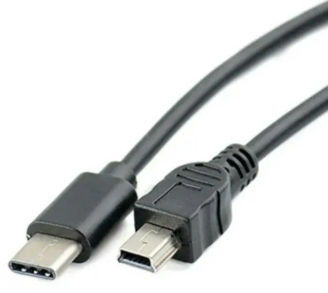 Alt view image 2 of 3 - TYPE C to mini usb OTG CABLE FOR EOS 350D 400D 450D 40D 5D 5D Mark II 7D Camera to phone edit picture video
