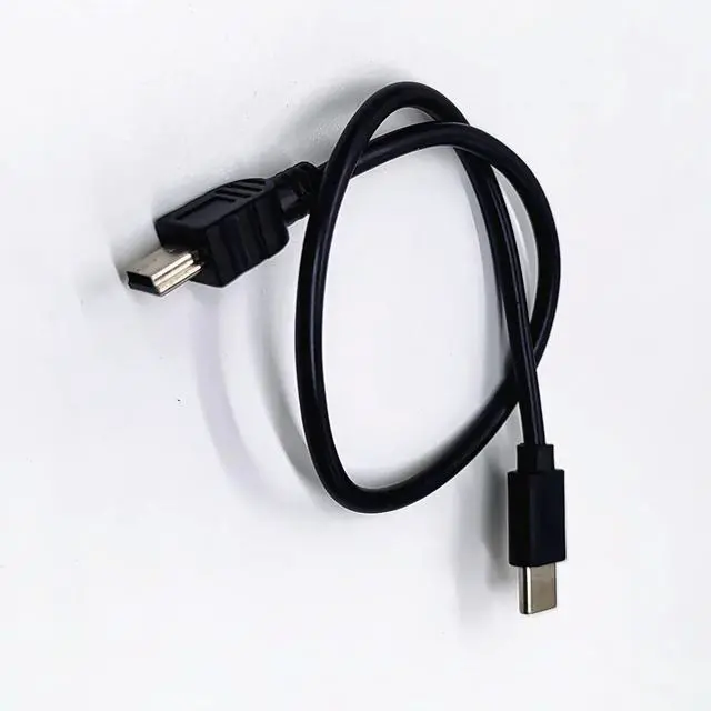 Main image of TYPE C to mini usb OTG CABLE FOR EOS 350D 400D 450D 40D 5D 5D Mark II 7D Camera to phone edit picture video