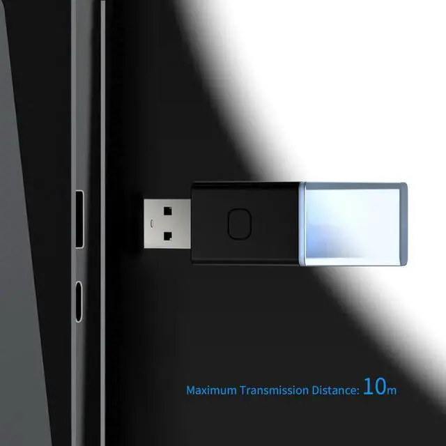 Alt view image 3 of 3 - For Switch Xbox Pro USB Receiver Bluetooth-compatible Controller Dongle Adapter for PS4/5 Bluetooth-compatible 5.0 Adapter