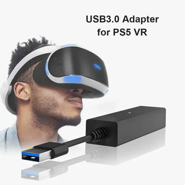 Alt view image 2 of 3 - for VR Adapter LED Indicator VR Cable Adapter for VR Somatosensory Game Console Mini Camera Connector