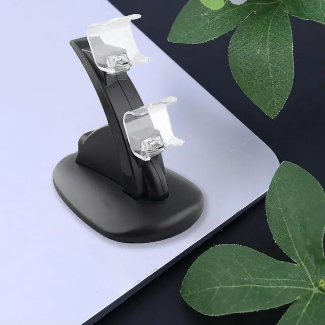 Alt view image 3 of 3 - For Dual Controller Charging Dock Dual Fast Charger Charging Station for Gamepad Controller
